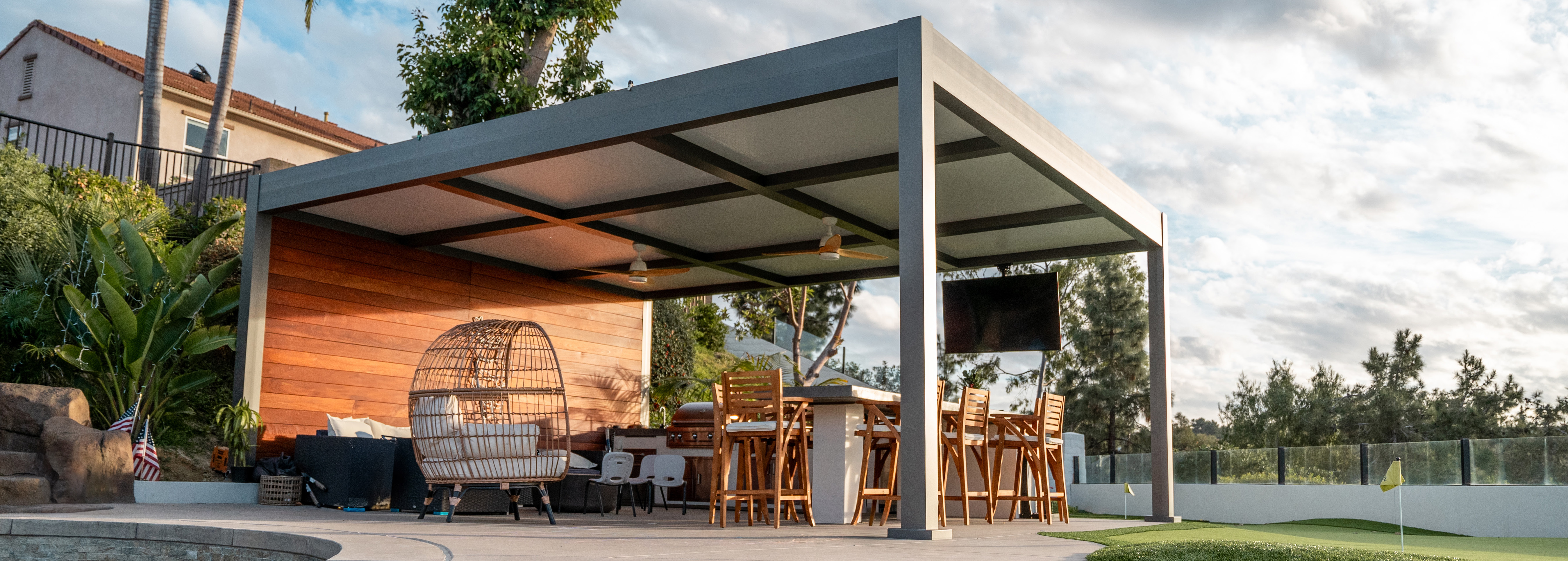 R-SHADE™ — Premium Insulated Patio Cover