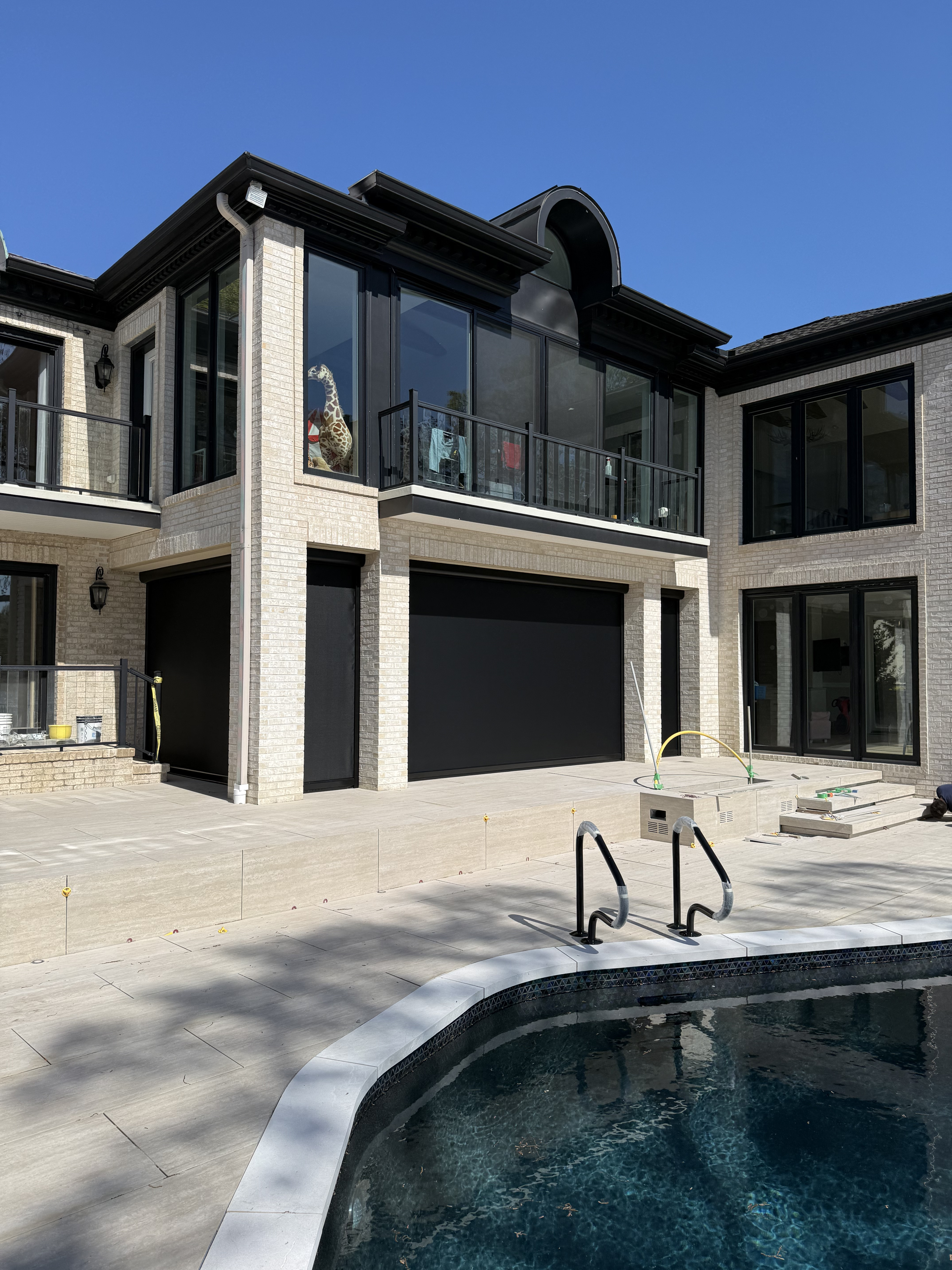 Exterior Shades & Screens installation by SJB Outdoor