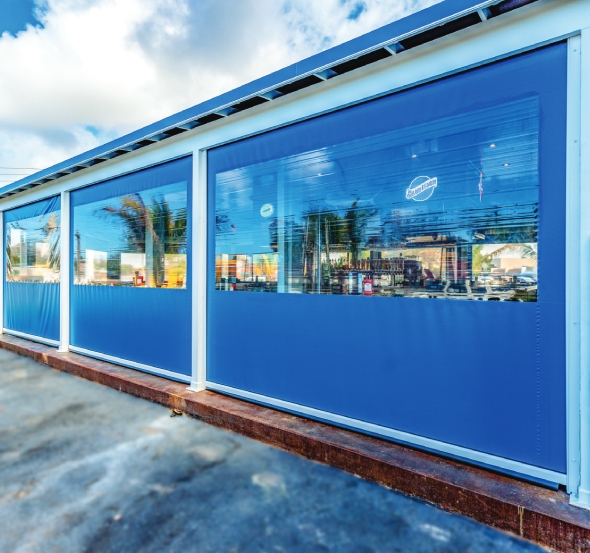 Exterior Shades & Screens installation by SJB Outdoor