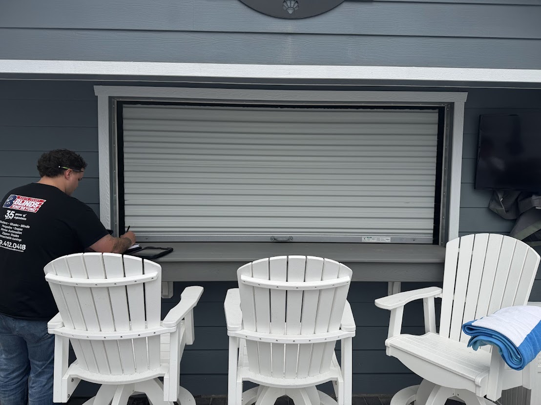 Exterior Shutters installation by SJB Outdoor