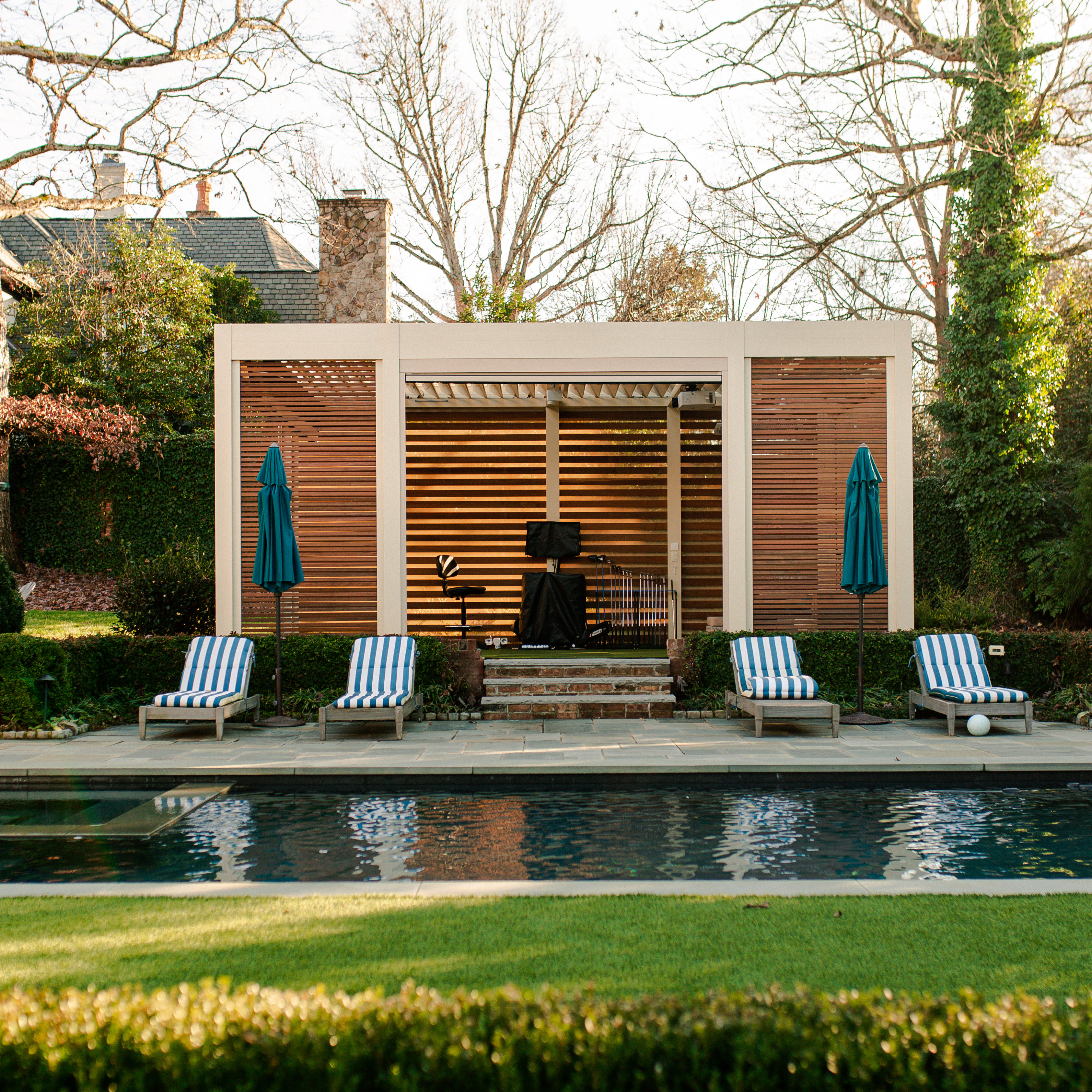 Louvered Pergolas installation by SJB Outdoor
