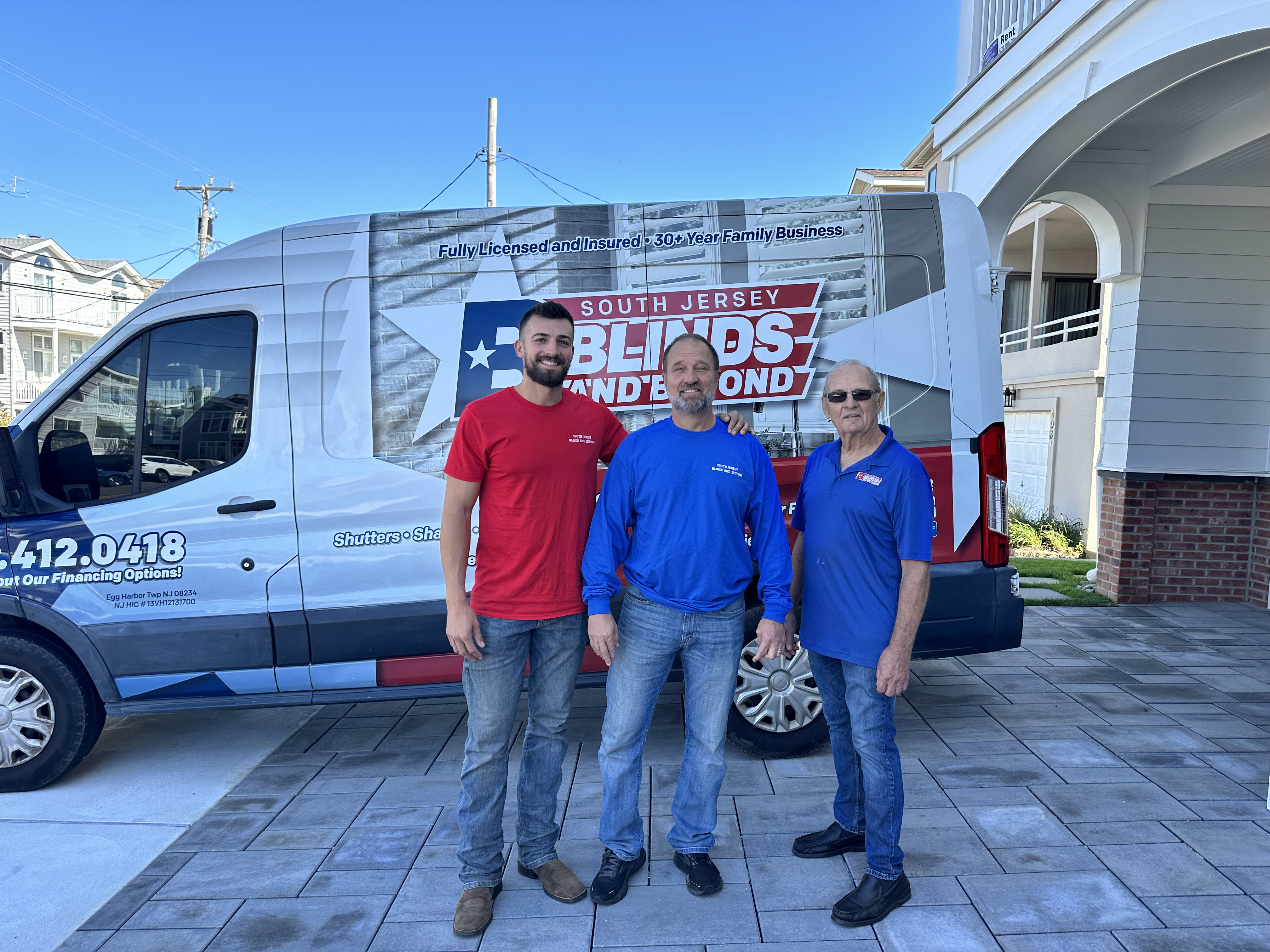 The Rosso family — three decades of custom window treatments