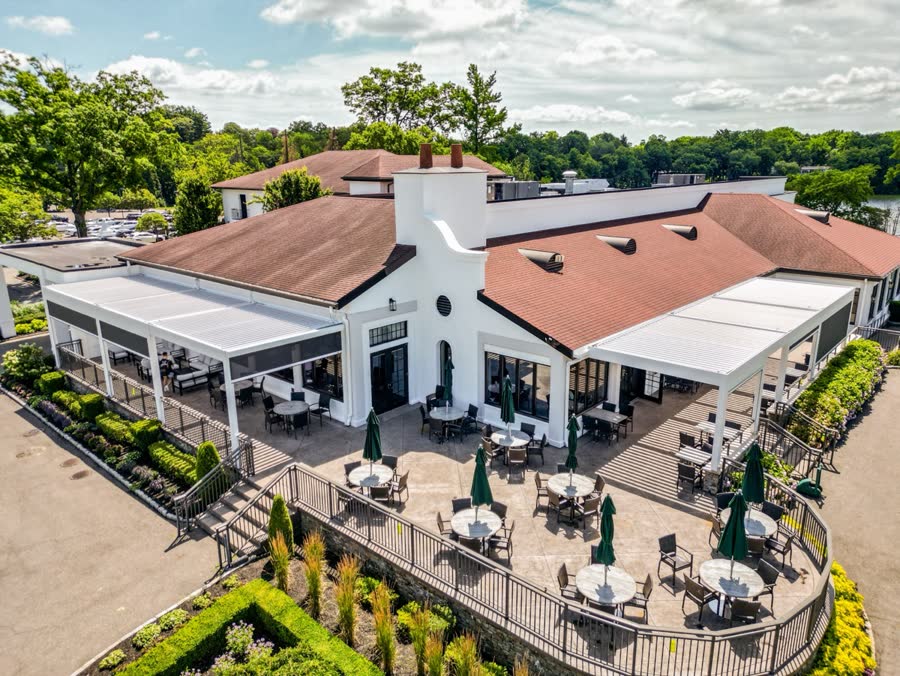 Country club aerial